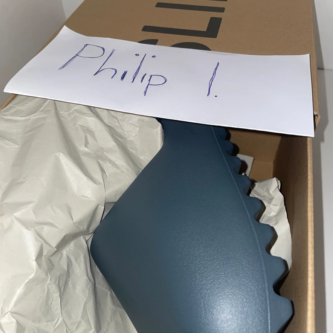 Yeezy slides slate marine storlek 44,5 - 91