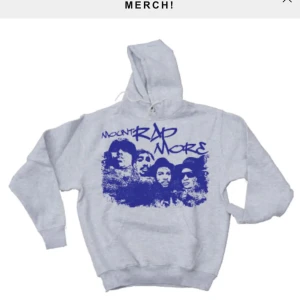 Hoodie - Grå hoodie med tryck på. Använd endast ett fåtal gånger och är därför som ny 💞