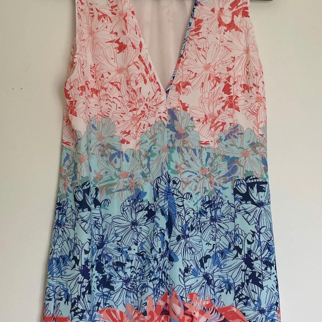 Mönstrad klänning  - 90