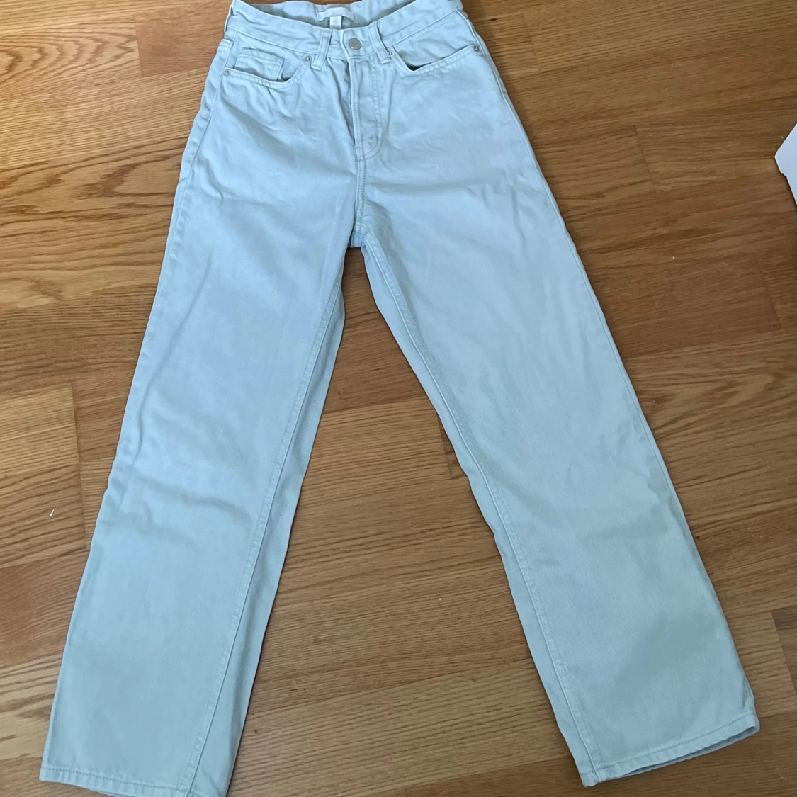 Ljusgröna Jeans - 90