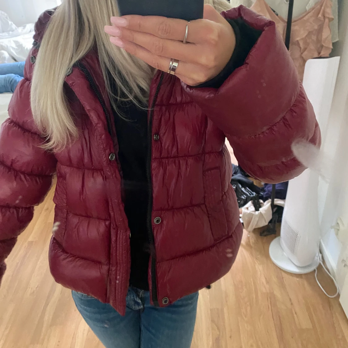 Super dry röd jacka - 91