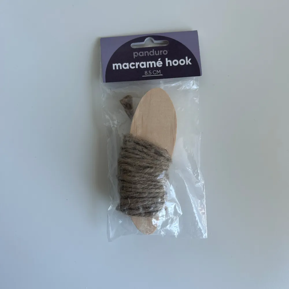 Macrame hook. Övrigt.