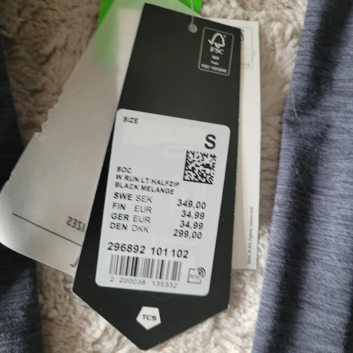 Mörkblå Träningströja - 91