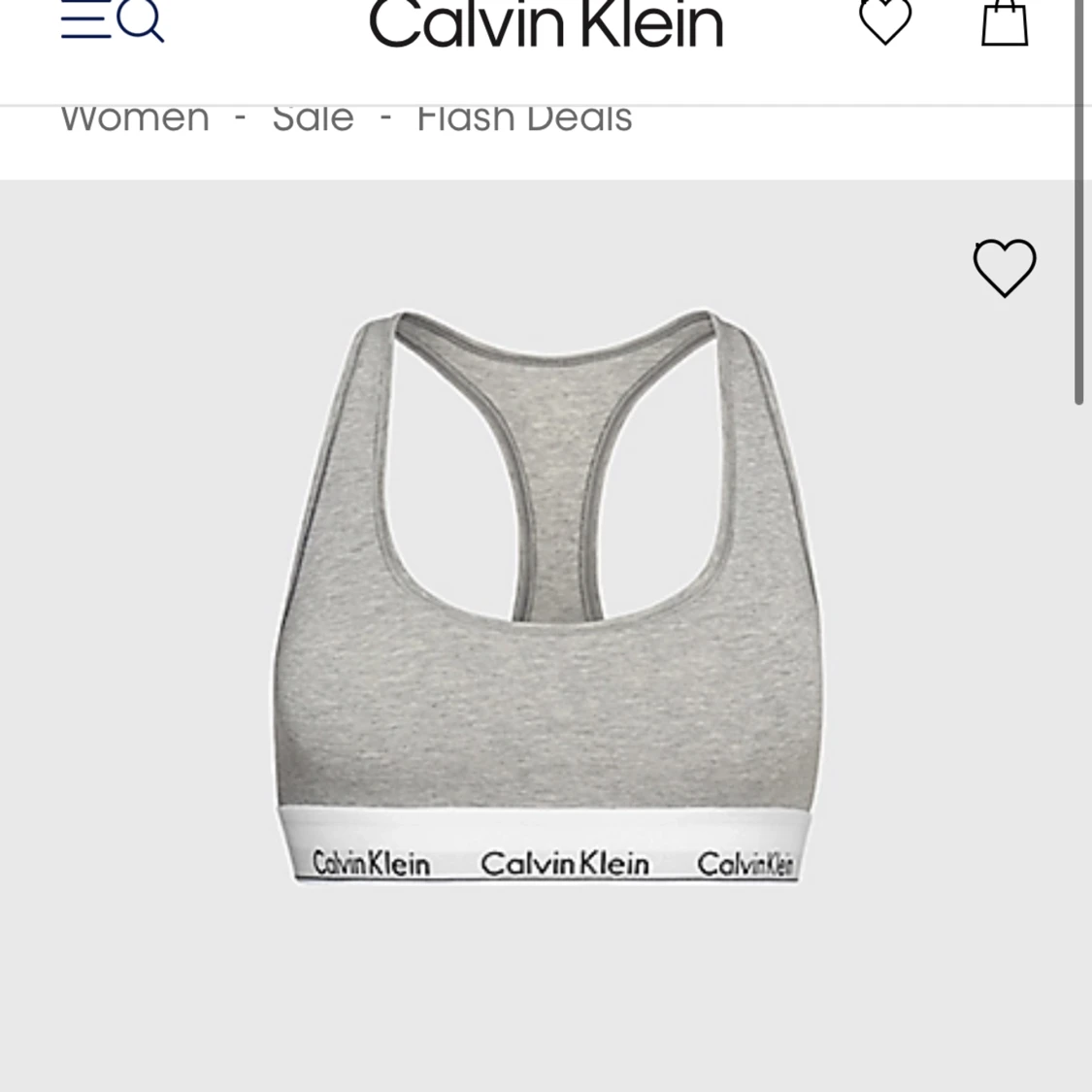 Calvin klein bh