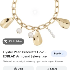 Edblad armband - Säljer mitt fina armband från Edblad, oyster collectionen. Tror ej collectionen säljs längre, köptes för 499kr i vintras och knappt använd💞