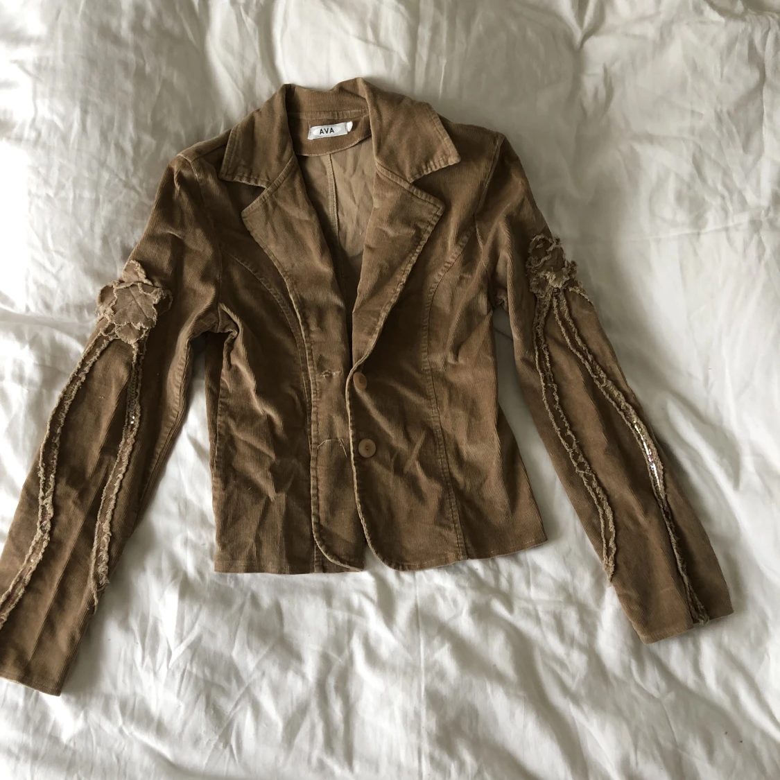 Beige Manchester kavaj - 90