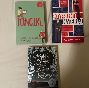 Böcker - I nyskick  40kr/st  Obs❗️ Boyfriendmaterial är såld 