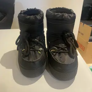 Hej, jag säljer mina Ella moonboots då dom inte kommer till användning. Jag köpte dom förra vintern för 900 i storlek 36/37 och har bara använt dom tre gånger. Dom är som nya. Pris är inte satt i sten