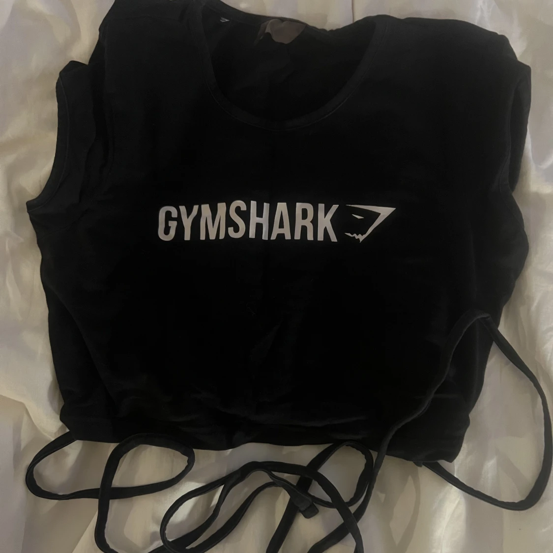 Gymshark ribbon crop top