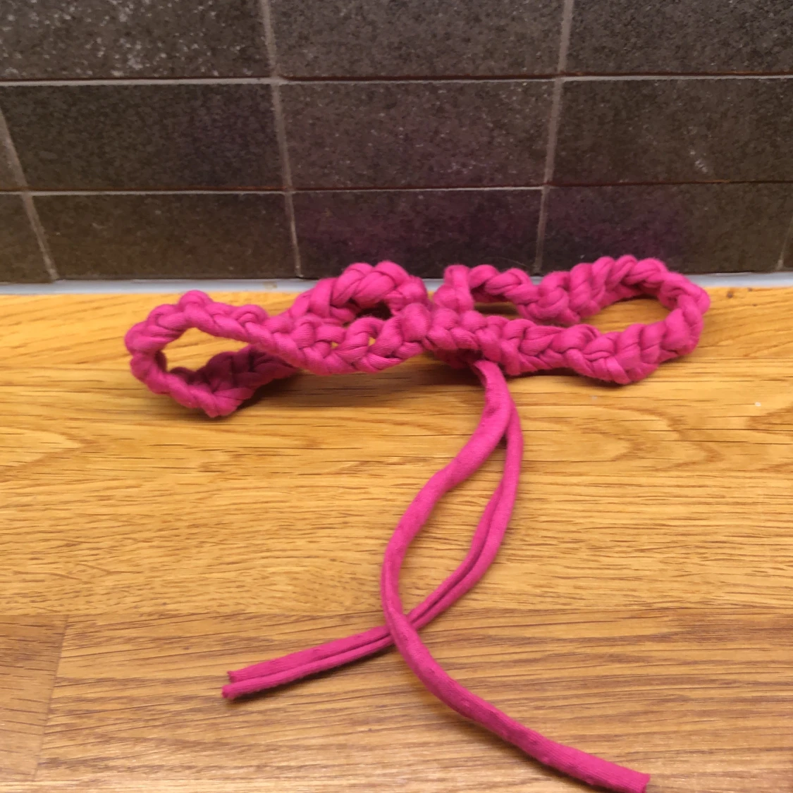 Virkade hårband  - 91