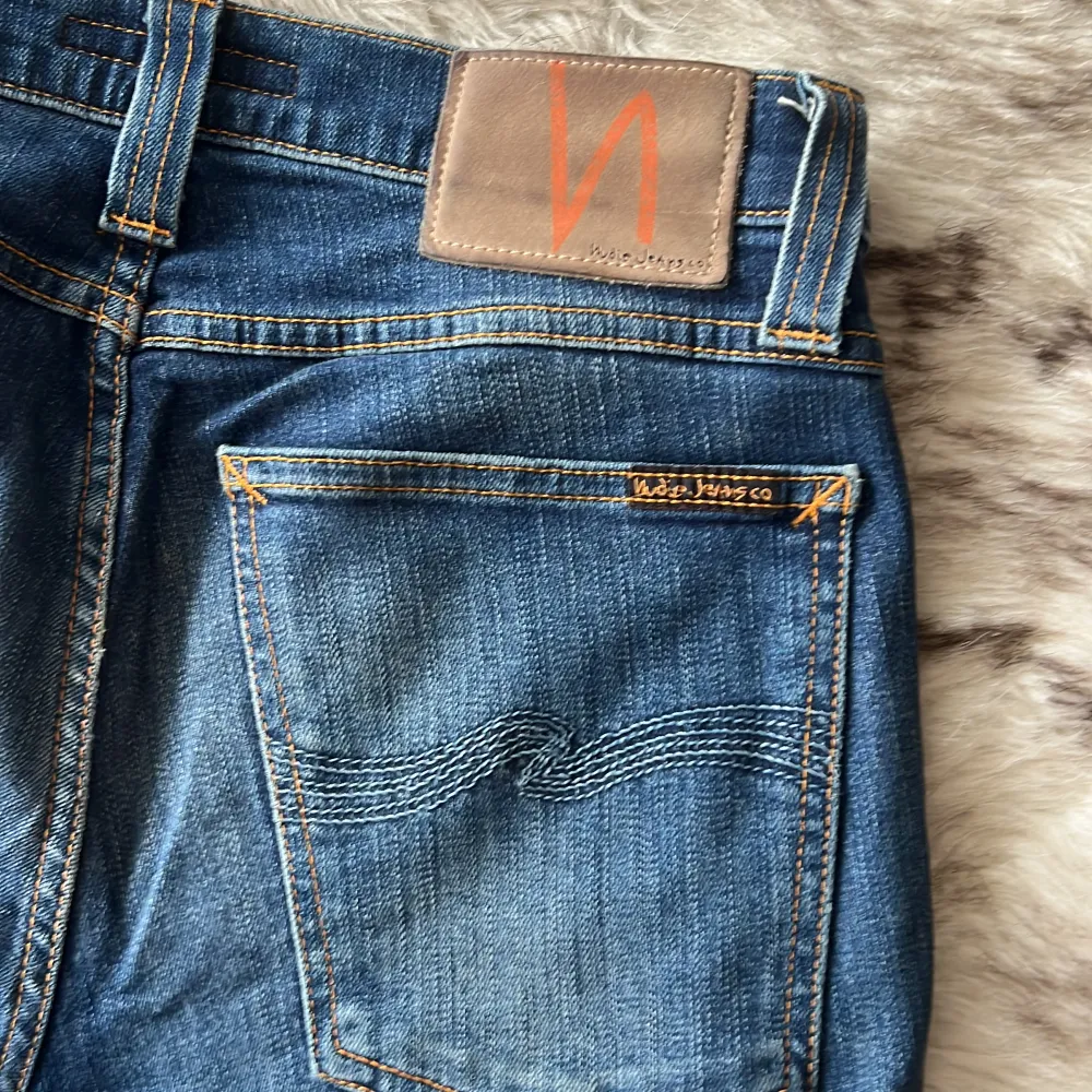 Nudie Jeans i toppskick 💕 Storlek W25/L32. Jeans & Byxor.