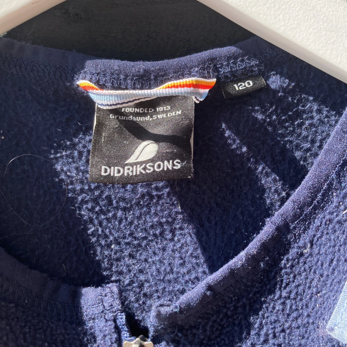 Blåa Didriksons galonbyxor  - 91