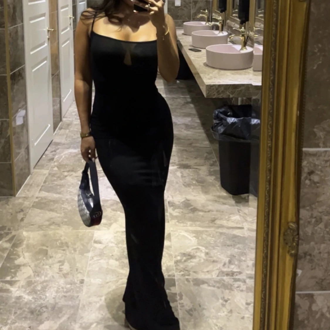 Skims soft lounge long slip dress - 90