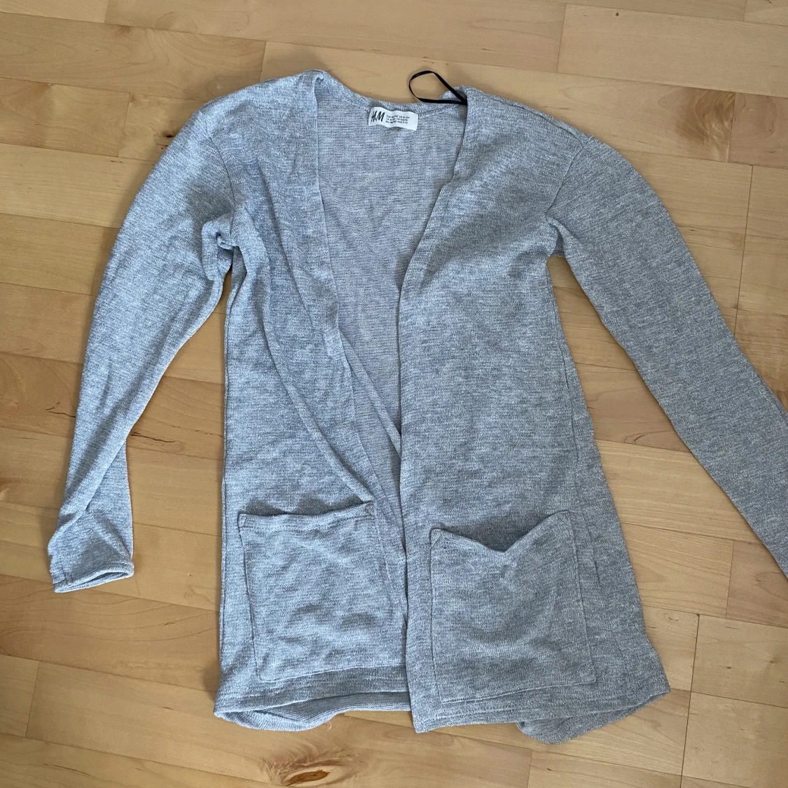 Silverglittrig kofta, barn