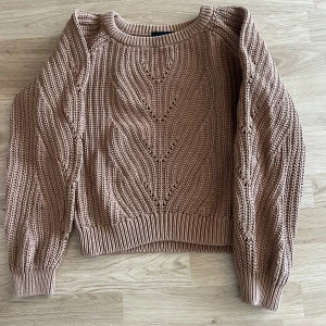 Stickad tröja - Stickad höst tröja 