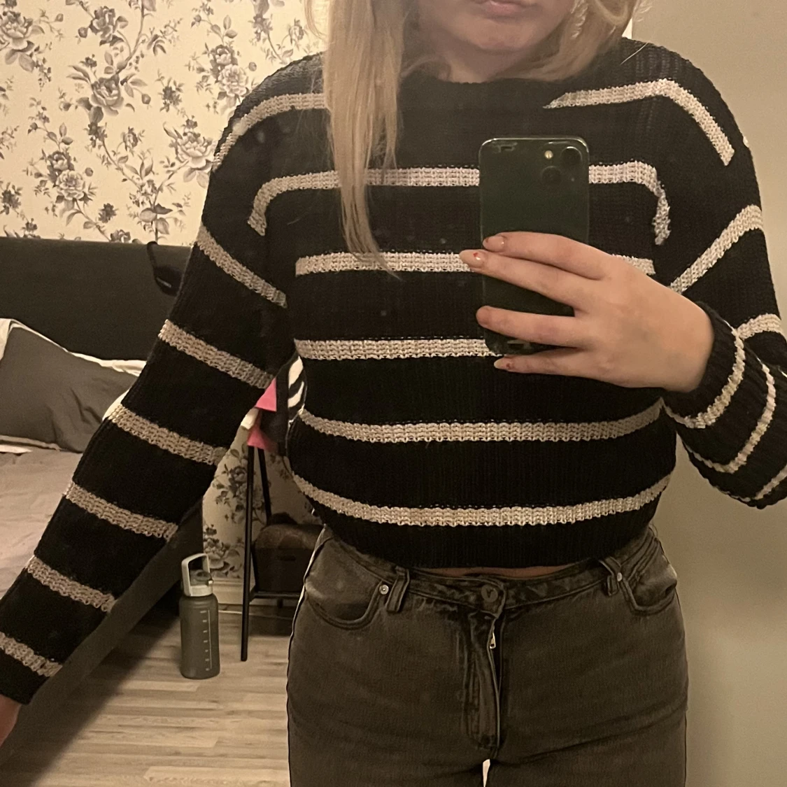 Stickad tröja 