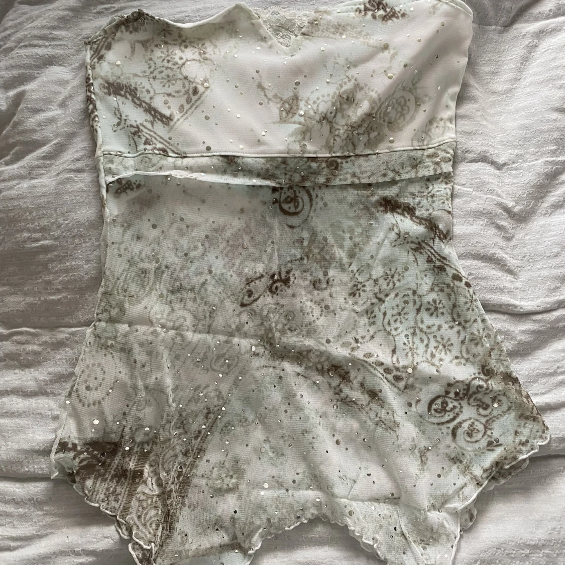 Glittrig tubtop  - 90