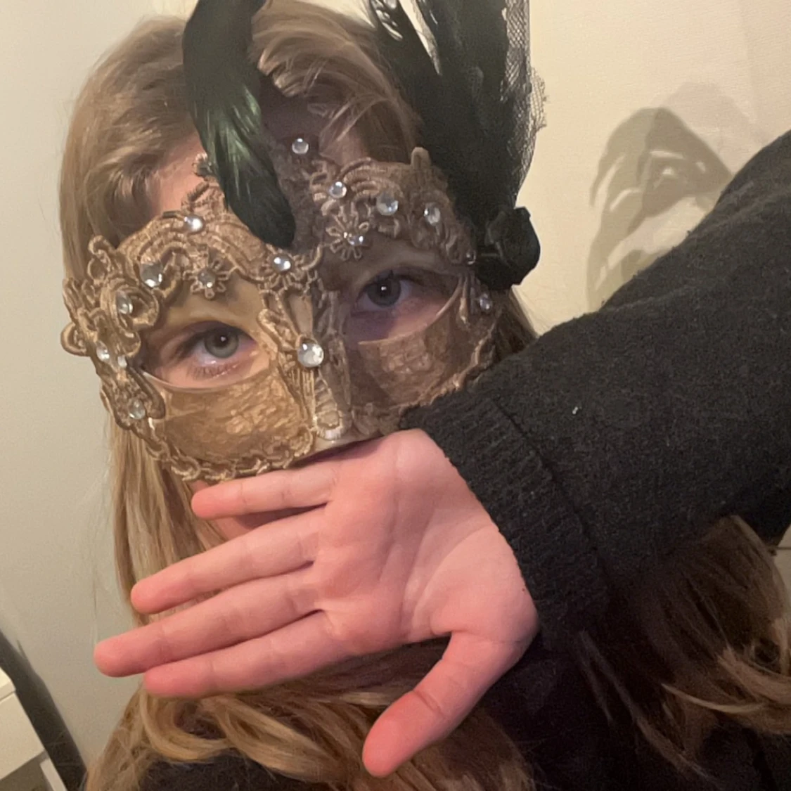 Parad mask (handgjord💞) - 91