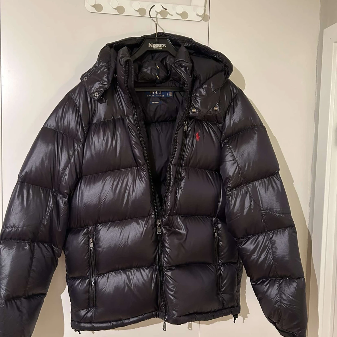 Polo Ralph Lauren Dunjacka - Black Glossy  - 91