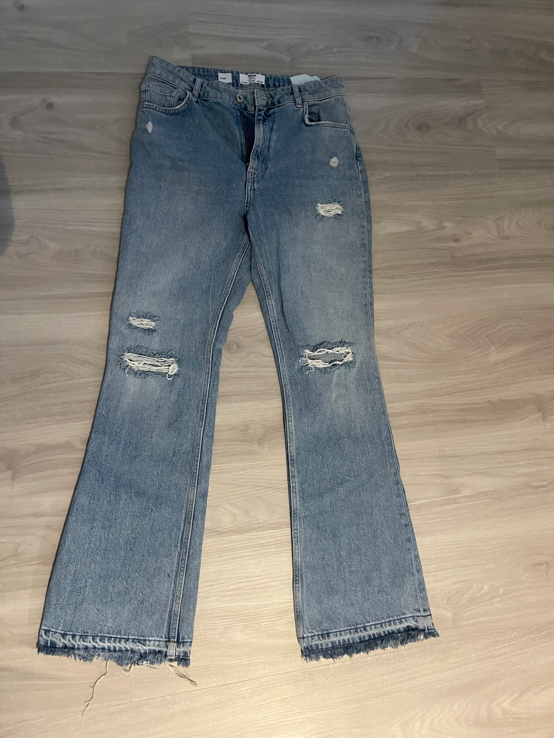 Blåa jeans 