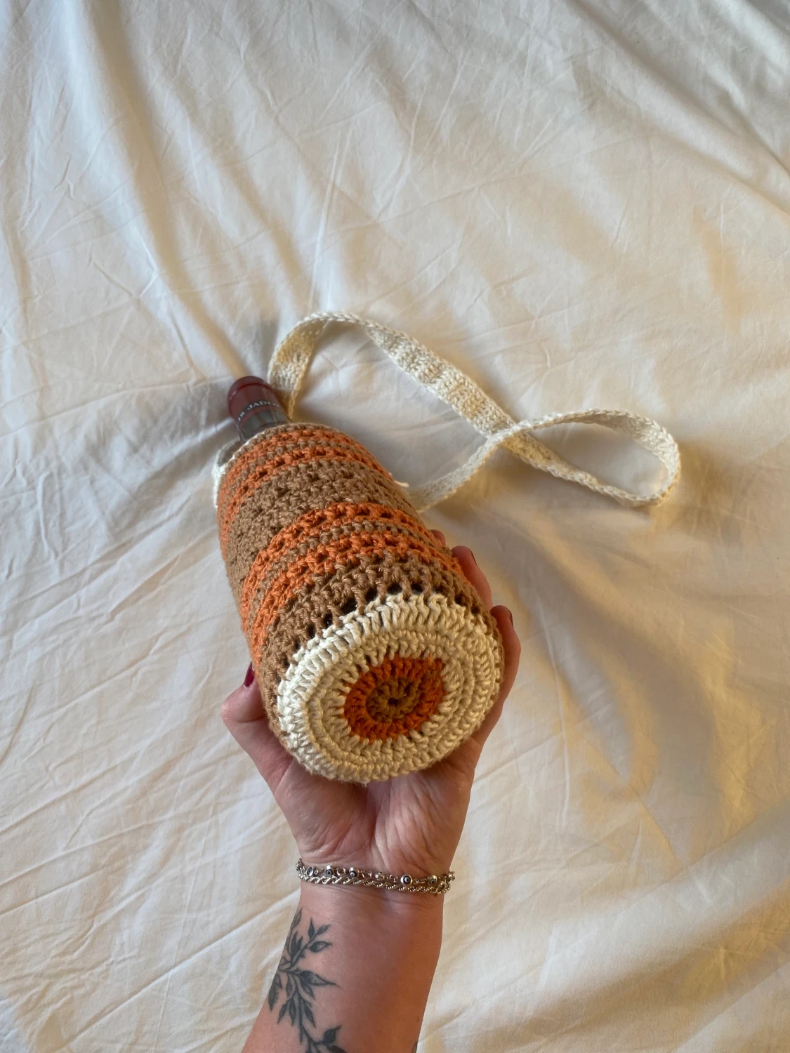 Virkad vattenflask väska  - 90