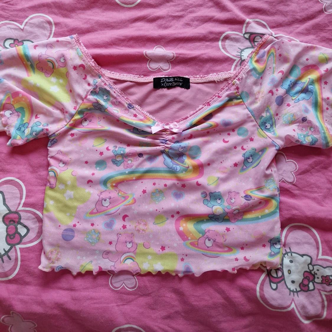 Dollskill×carebear croptop