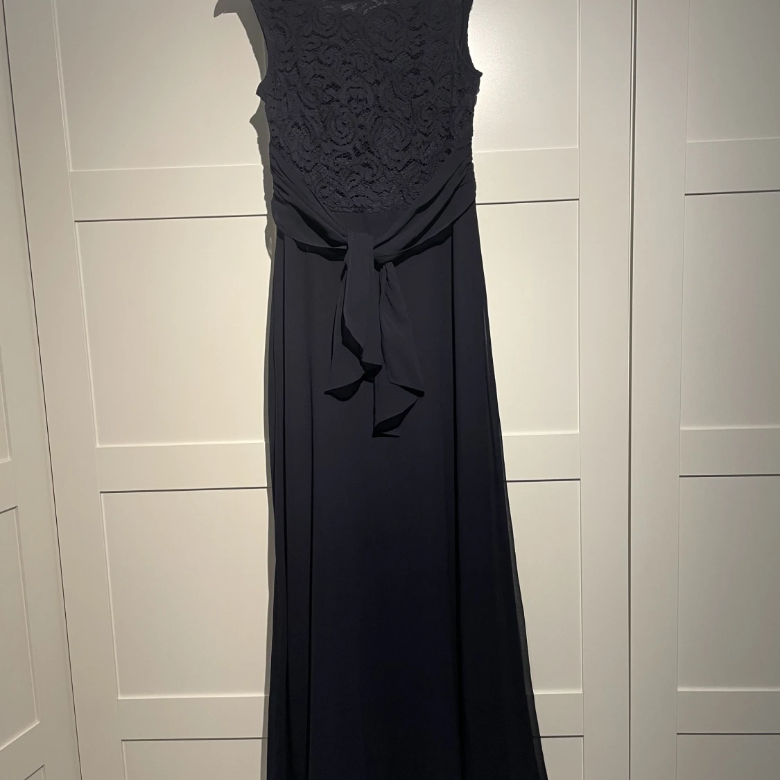 Eaprit long dress - Navy color- size 34