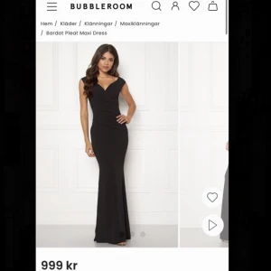 Balklänning - Nyskick, använd 1 gång på balen. Från bubbleroom köpt för 999kr jätte fin. Pris kan diskuteras😊