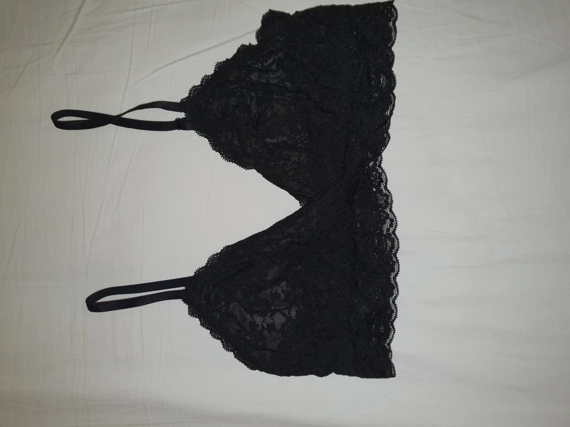 Svart lingerie från h&m
