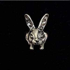 Rabbit ring/kanin ring Silver