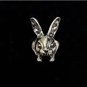 Rabbit ring/kanin ring Silver