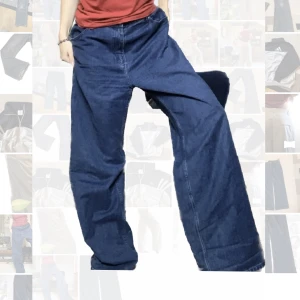 Jeans - Baggy straight jeans. Skulle säga att de är en 42/44 i storlek 