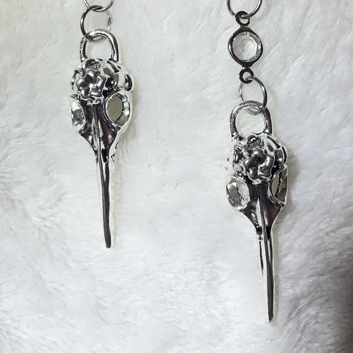 Layerd Skull earrings - 90
