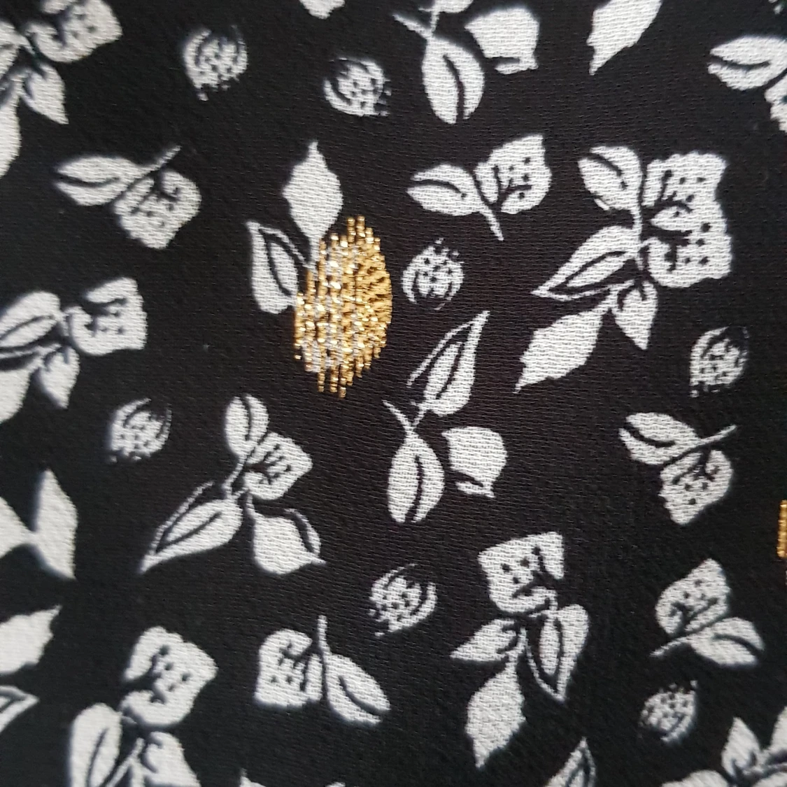 Linne med tryck - 90