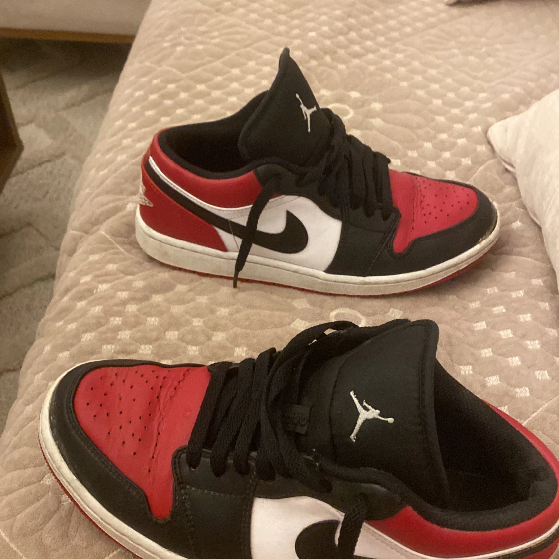 Jordan 1 low bred toe - 91