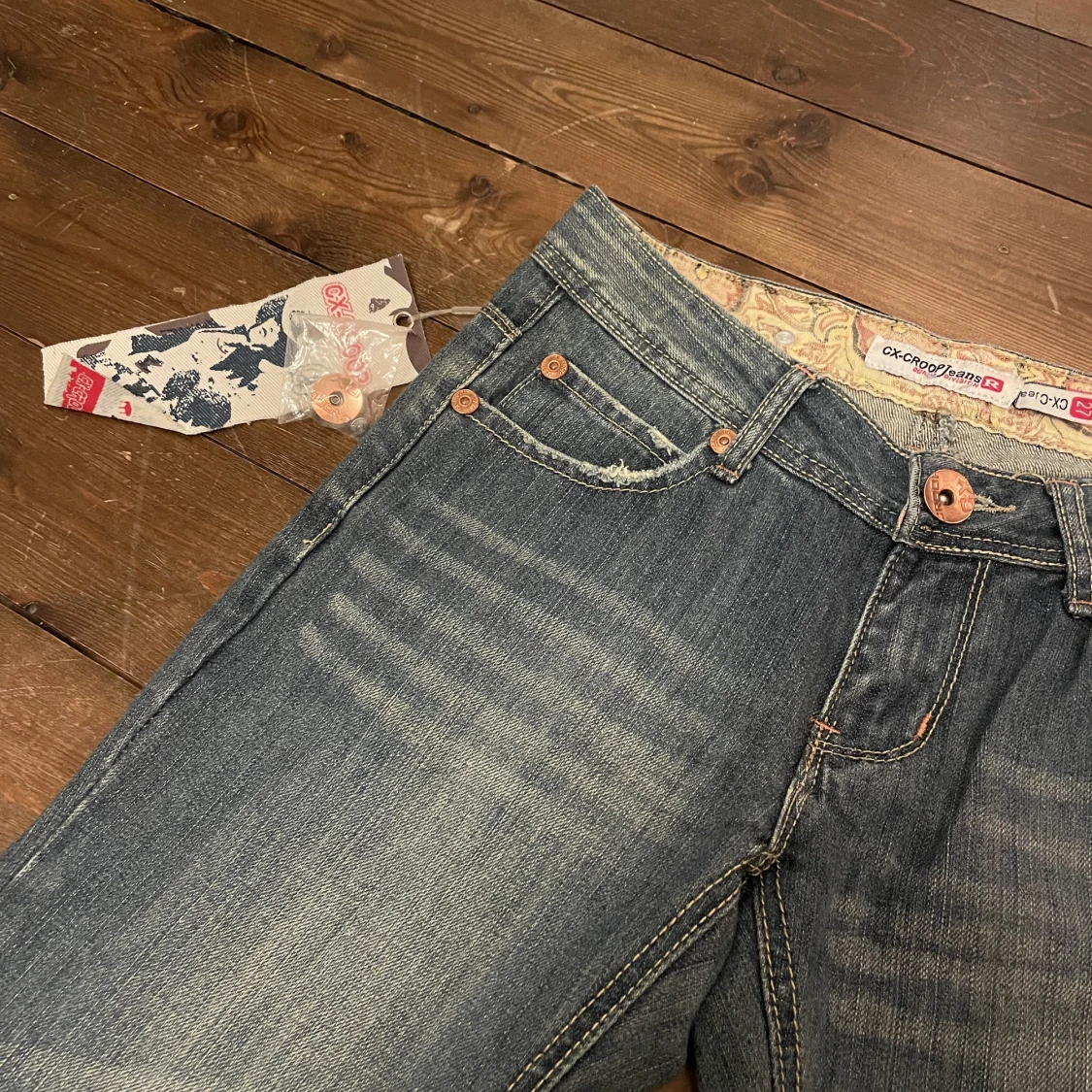 Lågmidjade jeans  - 91