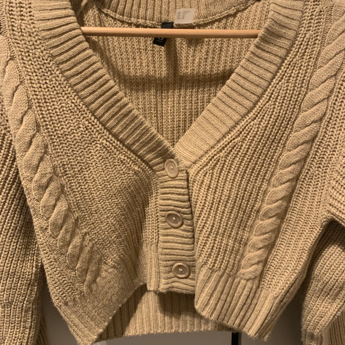 stickad cardigan 