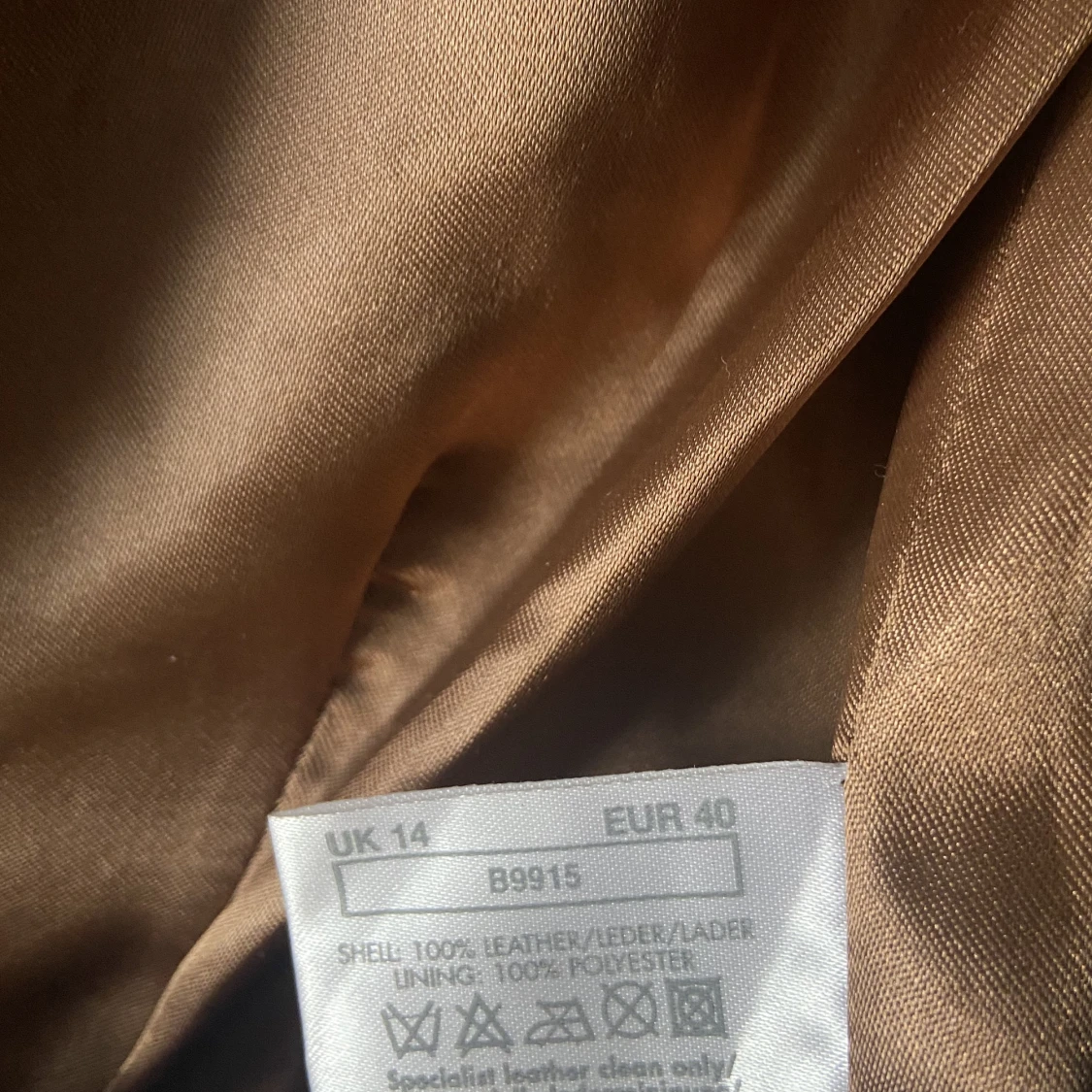 Läderjacka från KIT - 91