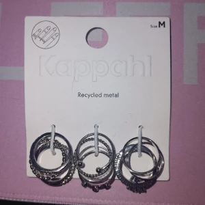 11 ringar från KappAhl  - Ett pack ringar från KappAhl Endast provade  Storlek M/18