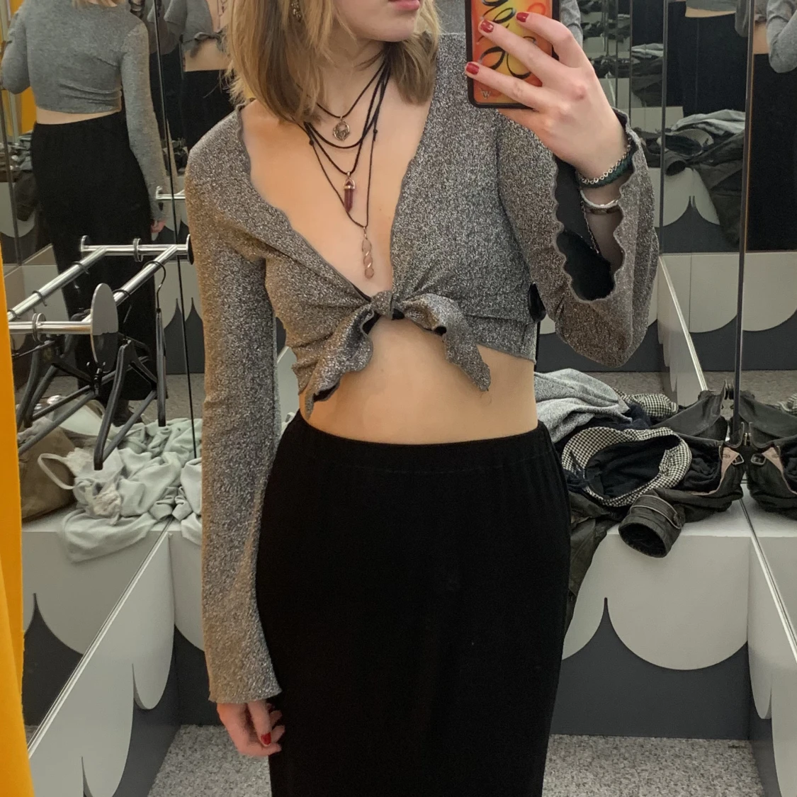 Glittrig tröja - 90