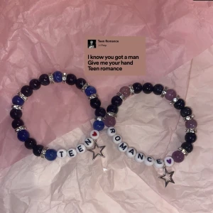 Lil peep - Mät din handled så gör jag ett armband som passar just för dig!❤️ Ändrar färg på pärlorna och hjärtan så som du vill ha🫶55 styck, två matchande 110❤️