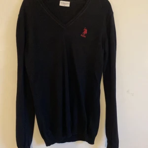 Tröja  - Säljer en svart ralph lauren tröja. Dme är använd men inga tydliga tecken och inga fläckar.