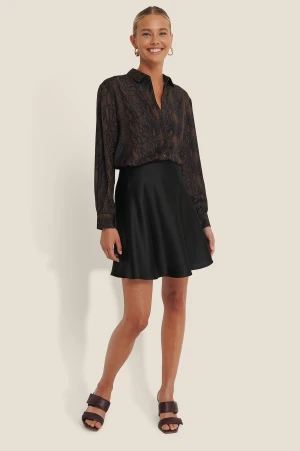 Satin mini skirt från NAKD - Ny med lapp kvar 