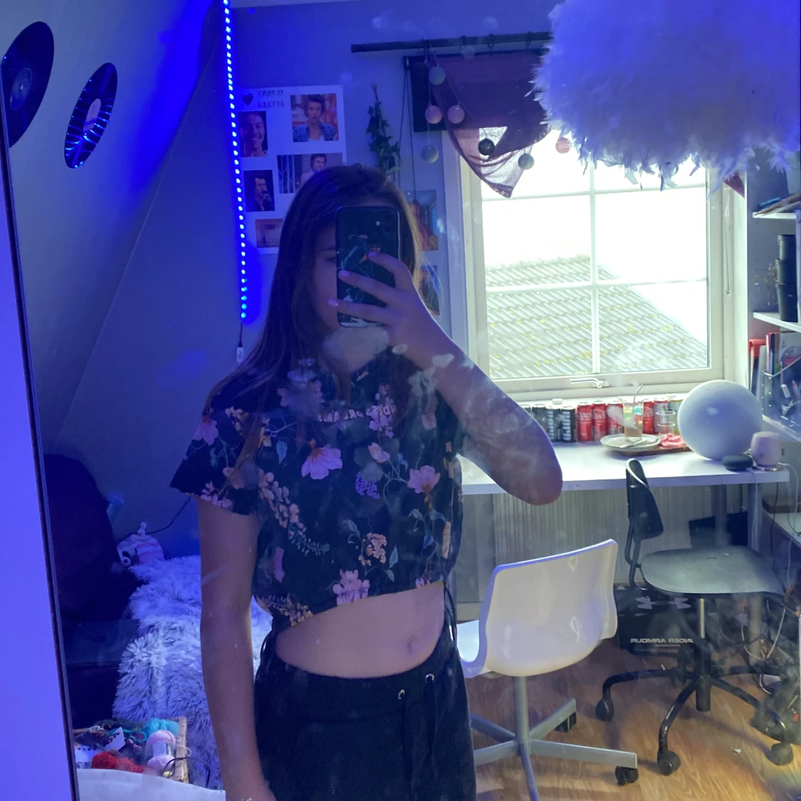 Söt topp med blommor 🌺  - 90