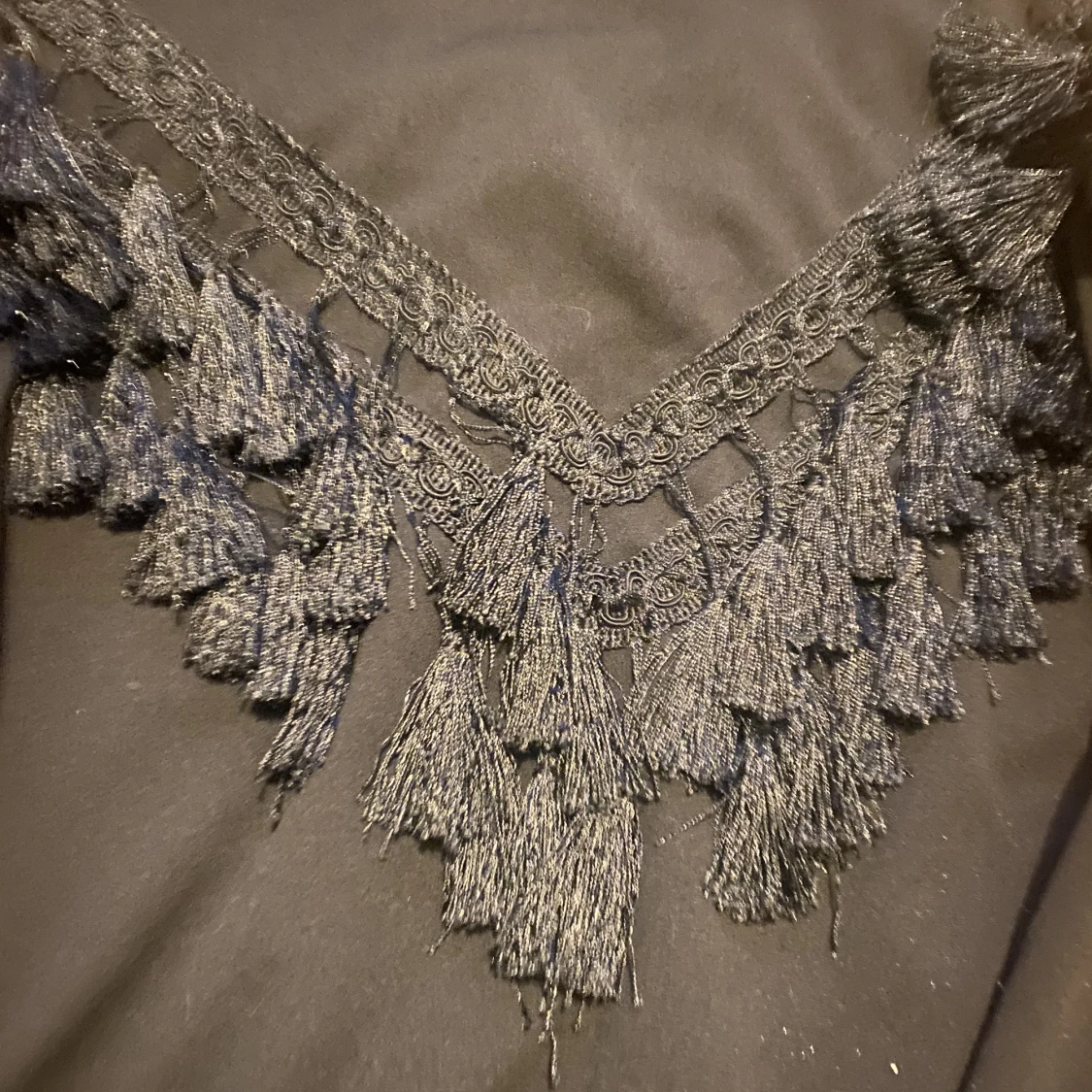 Svart crew neck - 90