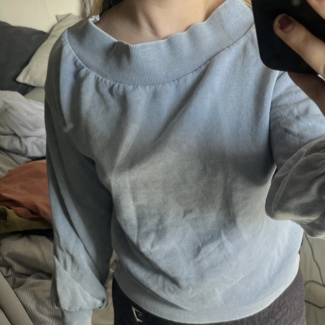 Off-shoulder tröja - 91