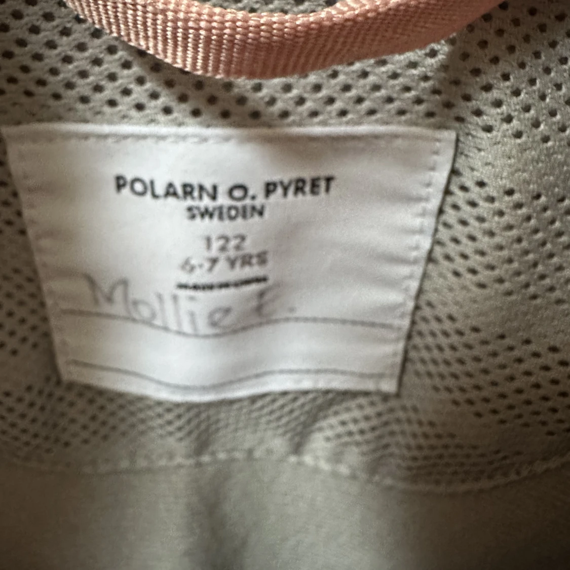 Polarn & pyret fleece / windbreaker stl. 122 - 91