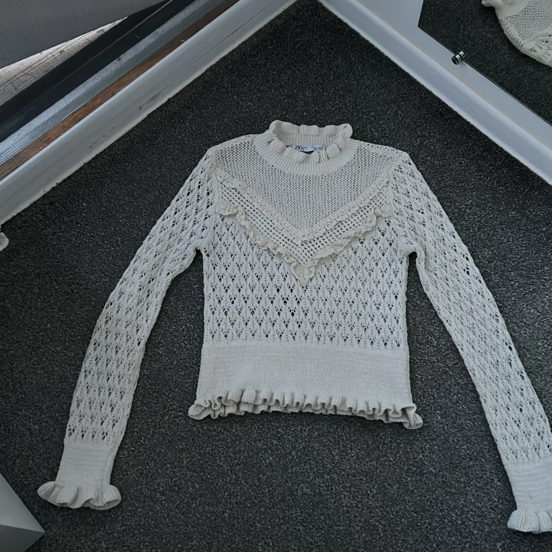 Beige Zara blus  - 90