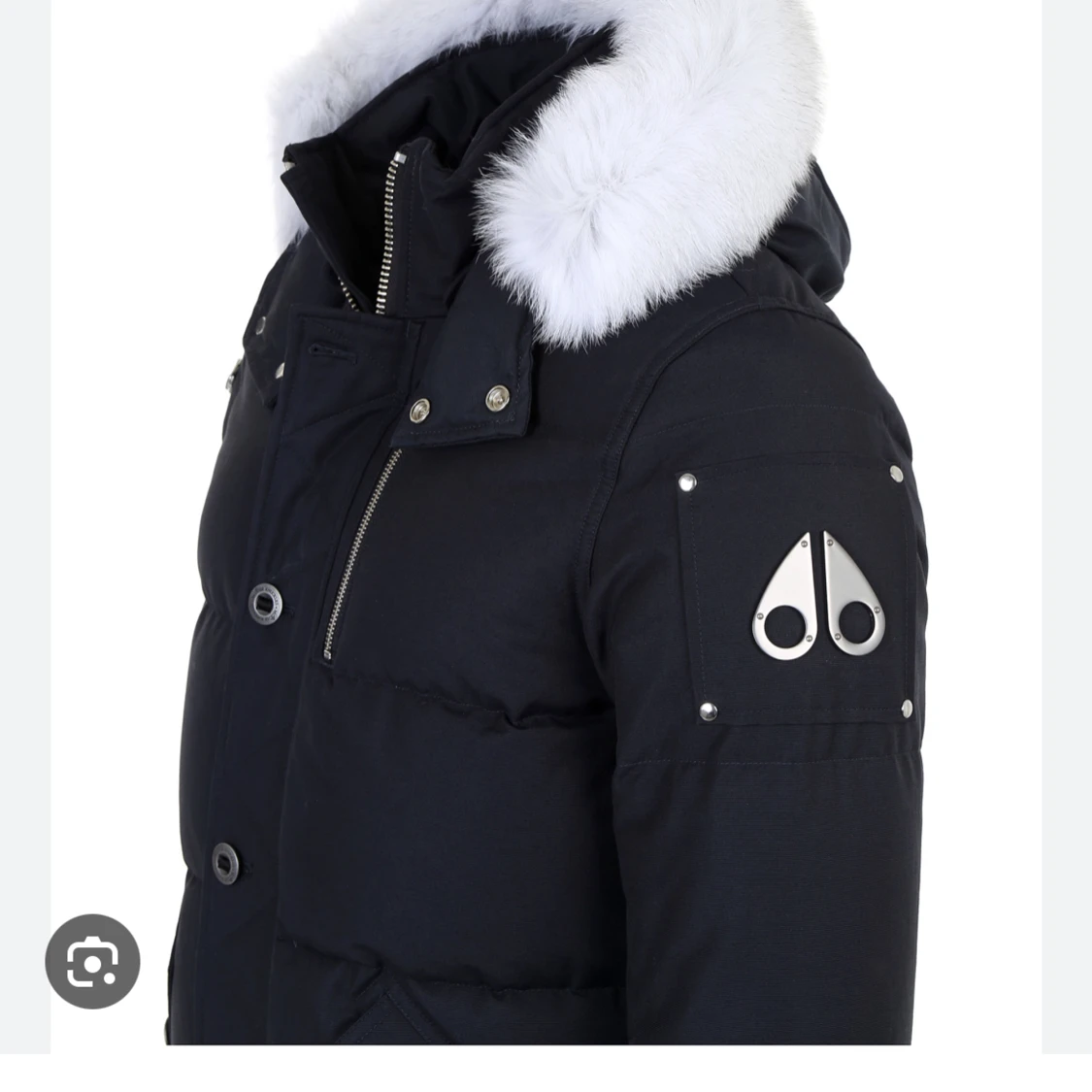 Moose knuckles jacka svart