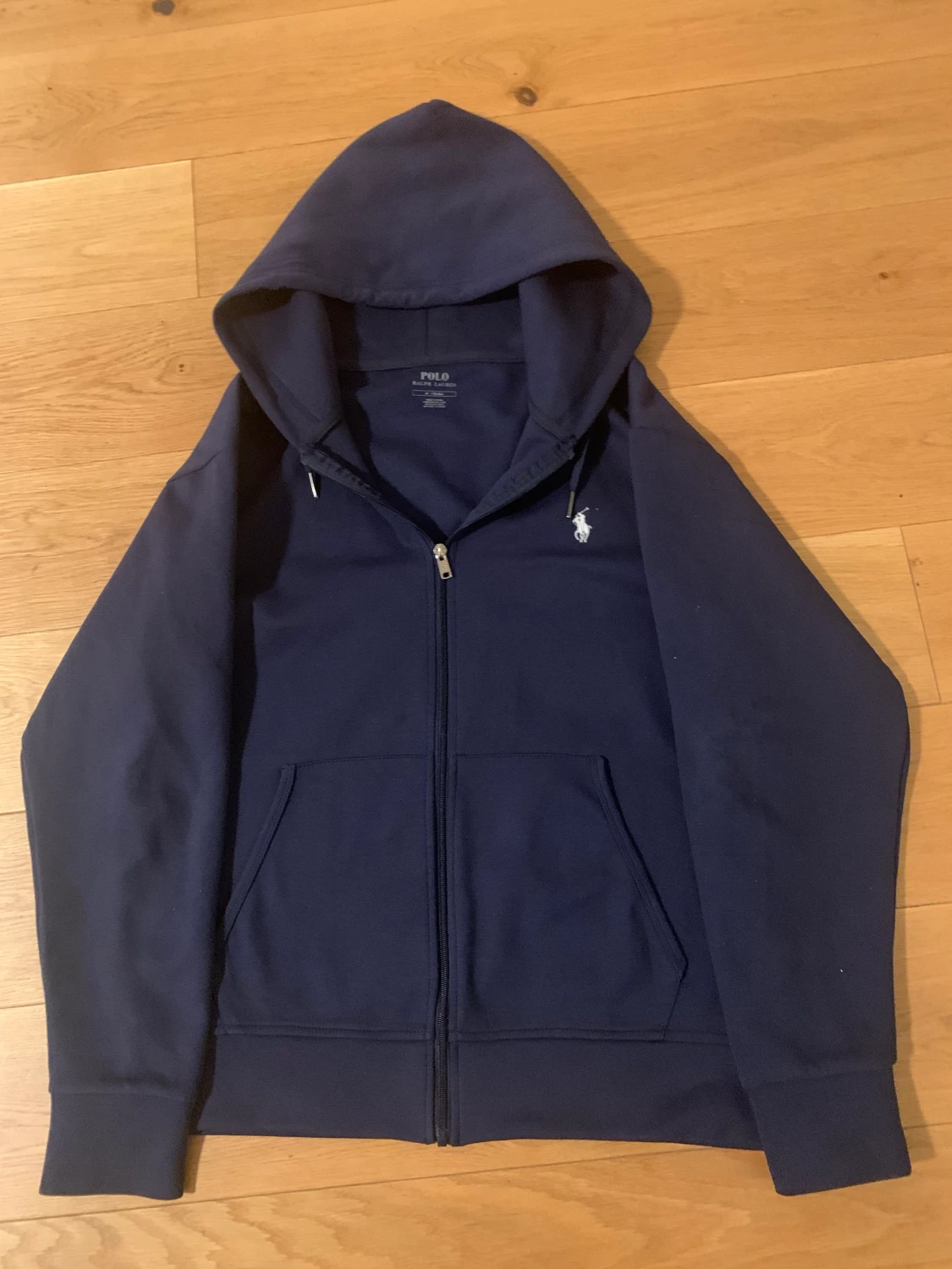 Polo zip up hoodie